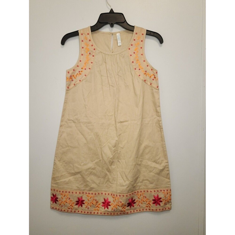 Calypso By St. Barth x Target Embroidered Sleeveless Shift Dress Size L10/12